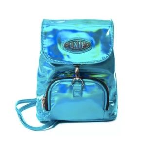 UNIF Quip Backpack Blue Holographic